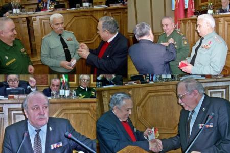Казань. 28 февраля в Малом зале Госсовета РТ прошла научно-практическая конференция «Это наша история: свершения и победы», посвящённая 100-летию создания Красной, Советской Армии