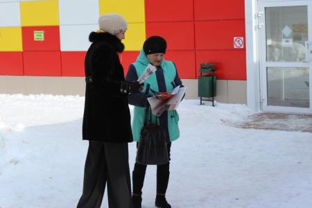 Агитационный пикет КПРФ в Магадане