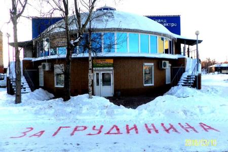 ХМАО-Югра. Как «сокол Жириновского» Грудинина пиарит 
