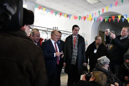 «От этих выборов зависит судьба страны». Г.А. Зюганов проголосовал на избирательном участке