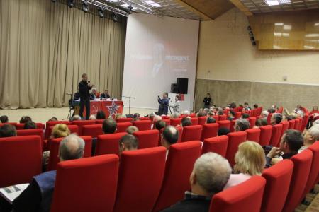 Сыктывкар посетили Виктор Алкснис и Сергей Удальцов с агитацией за Павла Грудинина