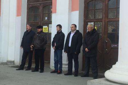 Республика Крым. В Симферополе прошел митинг «За честные выборы, за достойную жизнь, за Грудинина!»