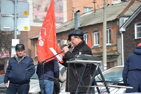 Дон выбирает Грудинина – заявили участники митинга в Ростове-на-Дону