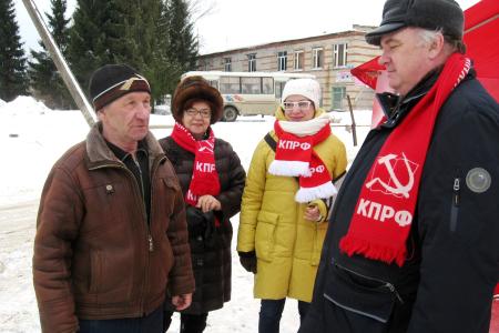 В Калуге прошла акция "За честные выборы"