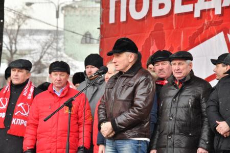 Г.А. Зюганов на митинге в Москве: Нельзя отсидеться в эту ответственную минуту!