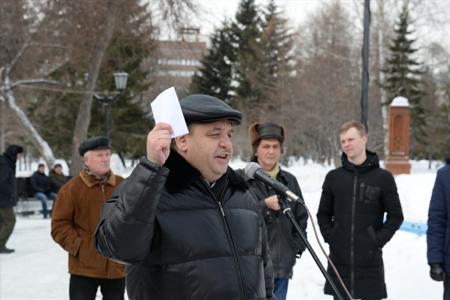 Нет – киселевщине! В Новосибирске прошел митинг за честные выборы