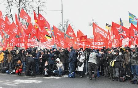 Г.А. Зюганов на митинге в Москве: Нельзя отсидеться в эту ответственную минуту!