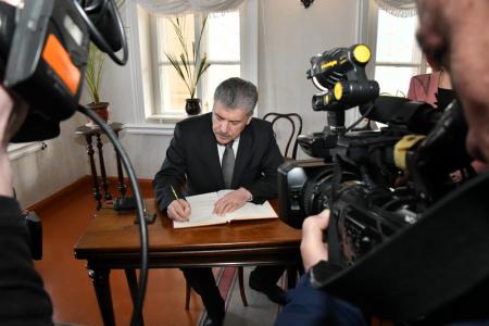 Народный кандидат в Президенты РФ П.Н. Грудинин совершил рабочий визит в Ульяновск