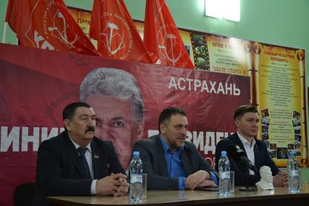 Состоялся визит доверенного лица П.Н. Грудинина Максима Шевченко в Астрахань