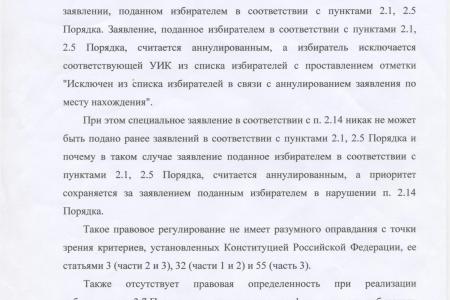 Картина нарушений. Санкт-Петербург