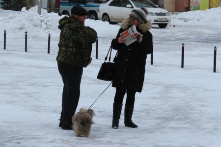 Магаданская область. Пикет в поселке Ола и встреча в селе Гадля