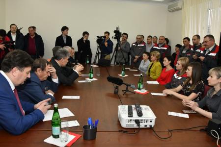 П.Н. Грудинин прибыл с рабочим визитом в Ставропольский край