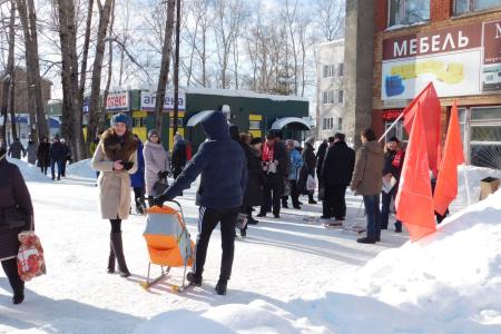 Скандальный пикет в городе Емва Республики Коми