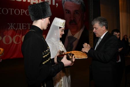 П.Н. Грудинин прибыл с рабочим визитом в Ставропольский край