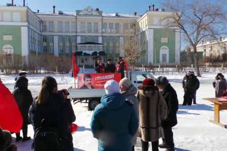 Челябинская область. Озерск, город атомщиков – за Грудинина!