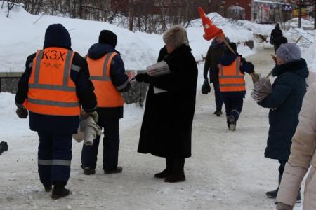 Агитационные пикеты в Магадане