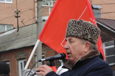 Дон выбирает Грудинина – заявили участники митинга в Ростове-на-Дону