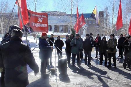 Саратовские коммунисты провели митинг «За честные и чистые выборы!»