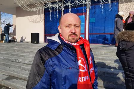 За Грудинина! Участники митинга в Южно-Сахалинске выразили недоверие губернатору и правительству