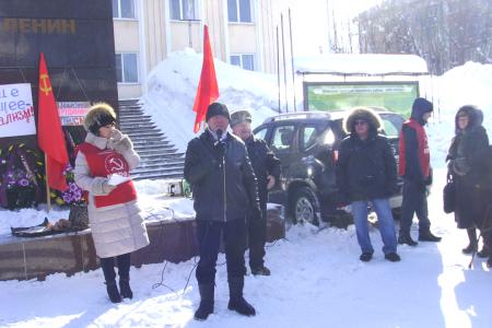 Республика Якутия. В Алдане прошёл митинг в защиту П.Н. Грудинина