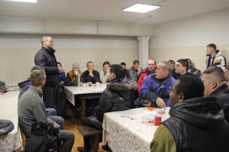 Сыктывкар посетили Виктор Алкснис и Сергей Удальцов с агитацией за Павла Грудинина