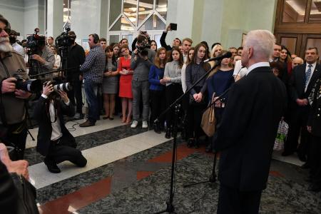 «Эпоха юности и побед». Г.А. Зюганов выступил на открытии выставки, посвященной 100-летию Ленинского Комсомола