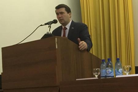 Олег Лебедев выступил на съезде российских рыбоводов