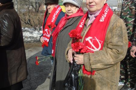 Кемеровская область. Коммунисты почтили память героев Гражданской войны