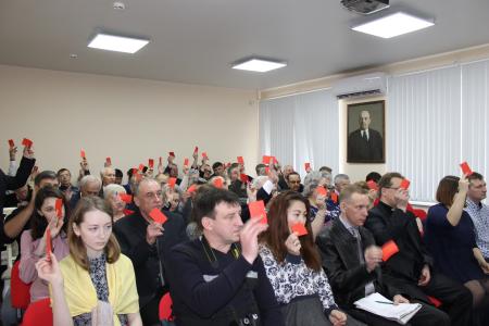 Коммунисты Кузбасса на отчётно-выборной Конференции единогласно избрали своим лидером Николая Мухина