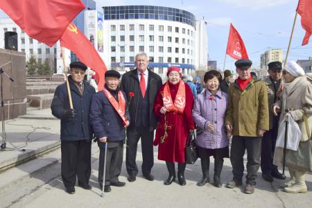Красный митинг в Якутии