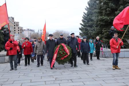 В Омске прошли торжественные мероприятия в День рождения В.И. Ленина