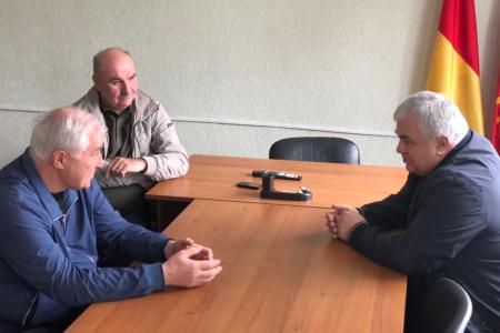 Состоялась рабочая поездка Казбека Тайсаева  в Республику Южная Осетия