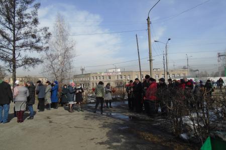 Кемеровская область. Коммунисты почтили память героев Гражданской войны