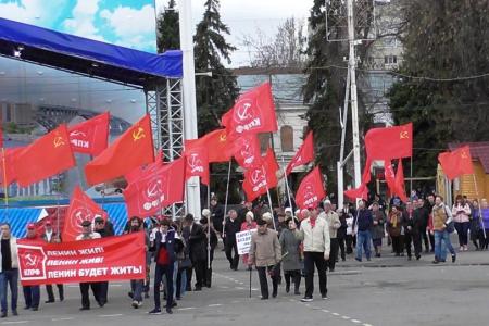 День рождения Ленина в Саратове
