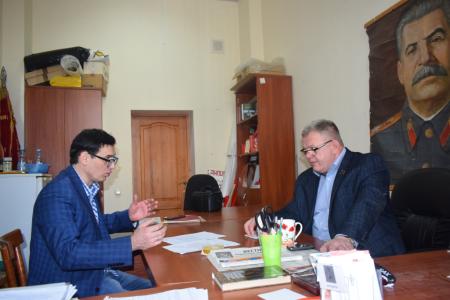 Депутат Мособлдумы Александр Наумов провёл приём жителей в городском округе Подольск