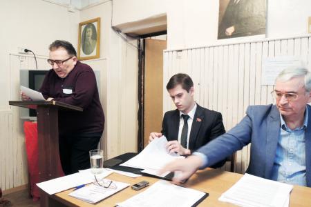 Московская область. Коммунисты Коломны подводят промежуточные итоги. Избрано новое руководство партийного отделения