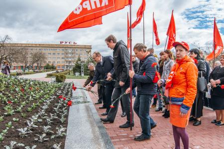 В Орловской области прошли торжественные мероприятия, посвященные 148-ой годовщине со дня рождения В.И. Ленина  