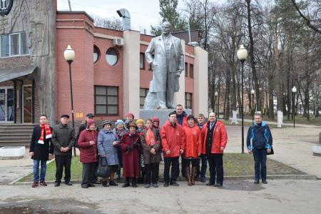 Рязанские коммунисты торжественно встретили 148-ю годовщину со дня рождения В.И. Ленина