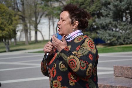 Астраханские коммунисты провели митинг в честь 148-й годовщины со дня рождения В.И. Ленина
