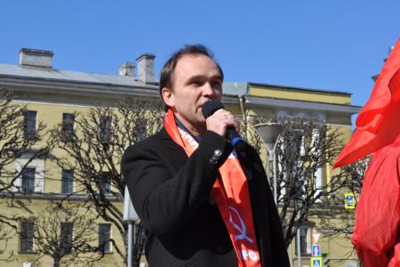 Ленинградские коммунисты на митинге потребовали отставки антинародного правительства
