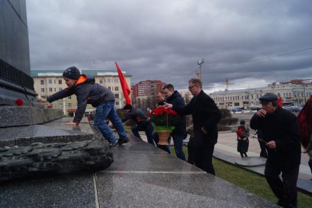 Пензенские коммунисты отметили годовщину со дня рождения Владимира Ленина