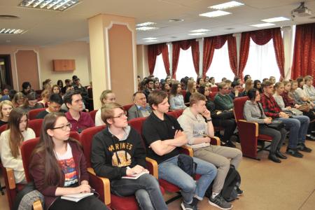 Юрий Афонин встретился с петербургскими студентами