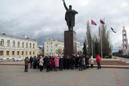 Тамбовские коммунисты отметили день рождения В.И. Ленина
