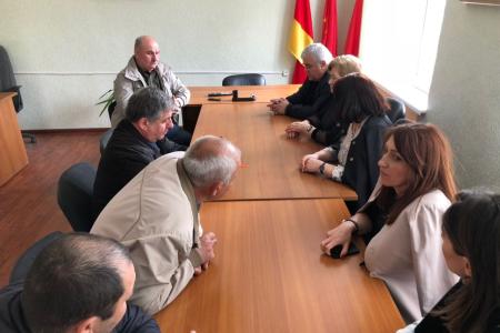 Состоялась рабочая поездка Казбека Тайсаева  в Республику Южная Осетия