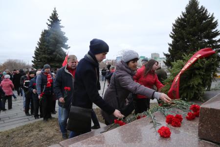 В Омске прошли торжественные мероприятия в День рождения В.И. Ленина