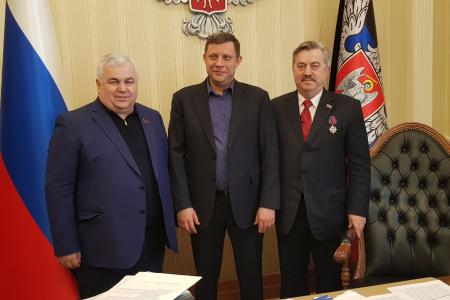 Казбек Тайсаев посетил Донецкую Народную  Республику с рабочим визитом