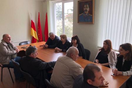 Состоялась рабочая поездка Казбека Тайсаева  в Республику Южная Осетия