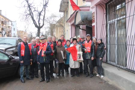 Псковские коммунисты отметили 148-ю годовщину со дня рождения Ленина