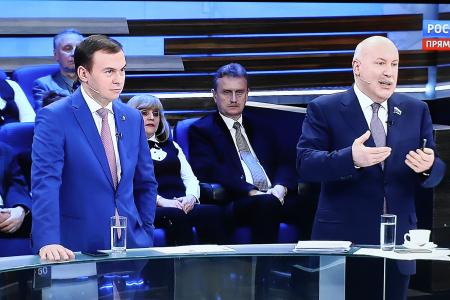 Юрий Афонин в эфире «России-1»: Нужны не уступки, а четкое проведение своей линии, как на международной арене, так и внутри страны