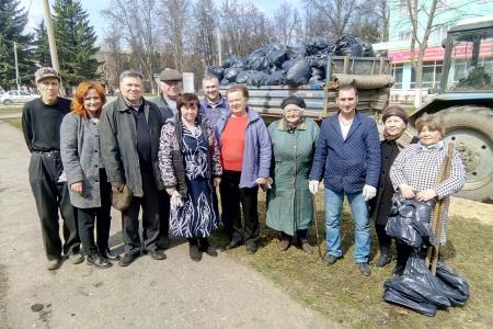 В преддверии Дня рождения В.И. Ленина тульские коммунисты провели серию субботников